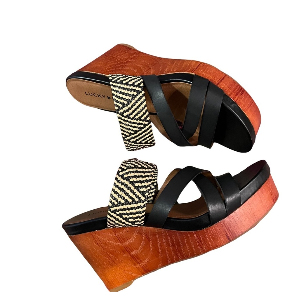 LUCKY WEDGE SANDALS 6
